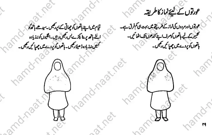 Namaz ka Tarika for woman